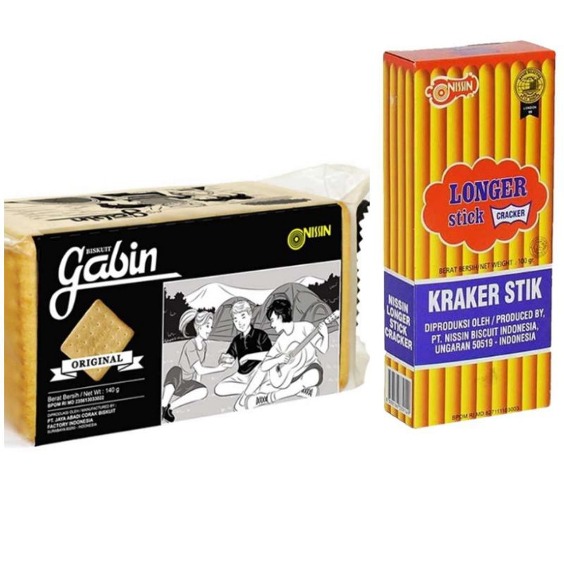 

Nissin Biscuit Gabin / longer stick biskuit