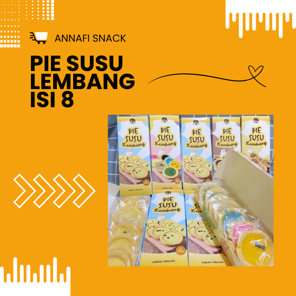 

PIE SUSU LEMBANG ISI 8 // PIE LEMBANG // PIE SUSU