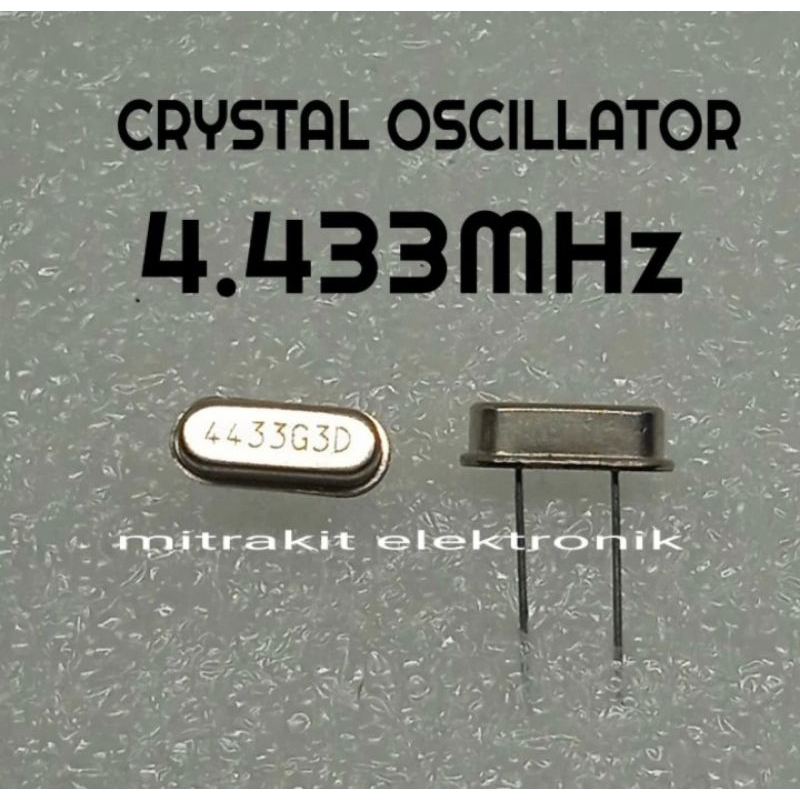 Crystal oscillator 4.433Mhz kristal 4.433mhz xtal oscillator