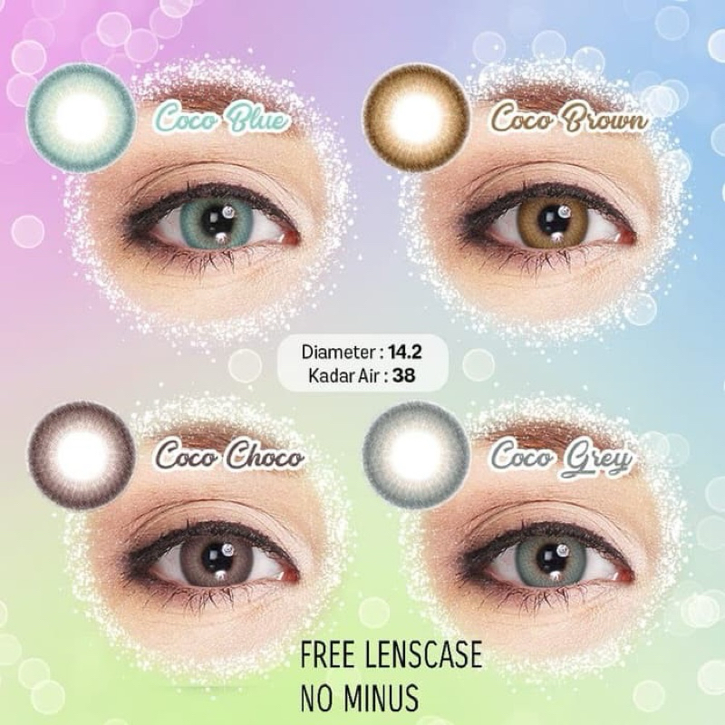 Softlens Top Gel Coco (ORIGINAL) 100% Garansi Uang Kembali