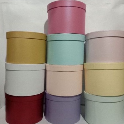 

Harga Spesial Gift Box Bulat D2T15 D2T18Round Flower BoxBox Bulat BungaBox BulatBloombox Flower