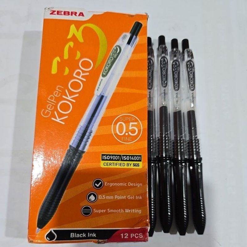 

GROSIR Gelpen Zebra Kokoro 0.5 mm Black
