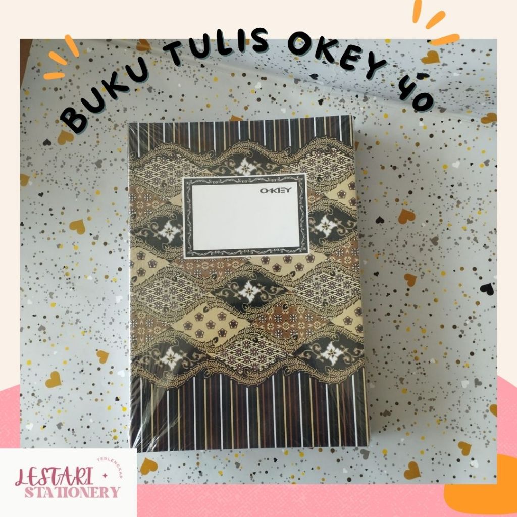 

okey Buku Tulis Boxy | Buku tulis Boxy | Buku Boxy Okey 40 Lestari Stationery