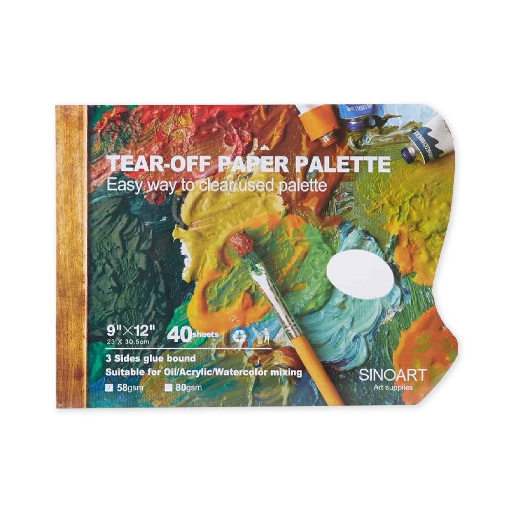 

Sinoart Tear Off Palette 58gsm