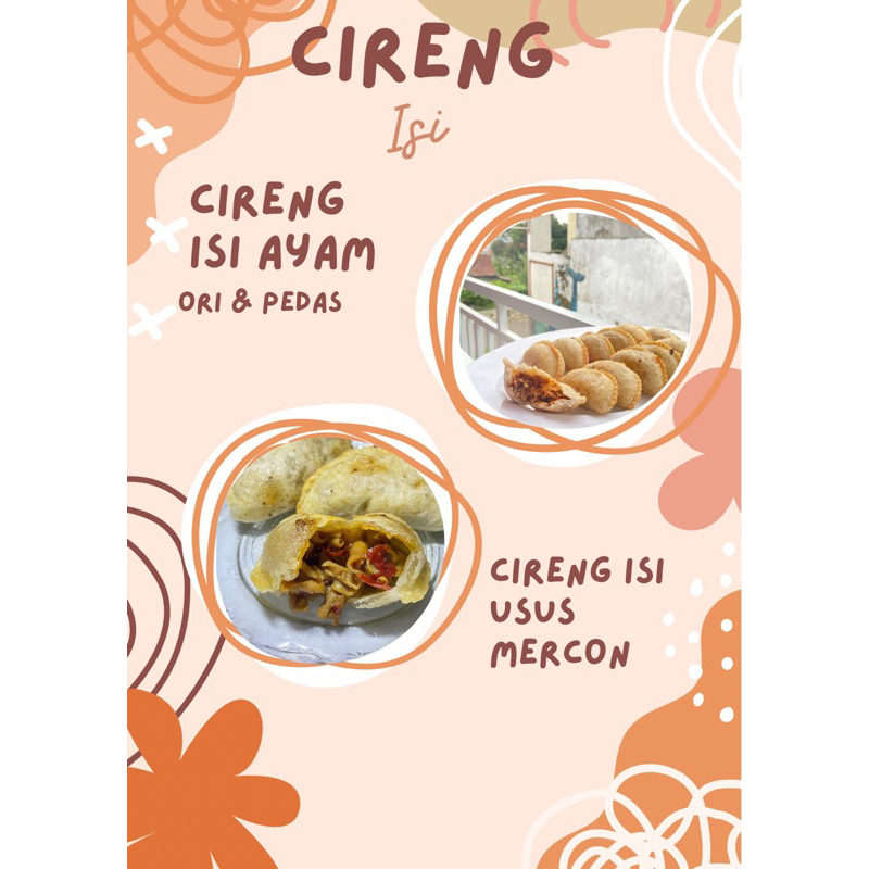 

Baby Cireng isi ayam (Ori)