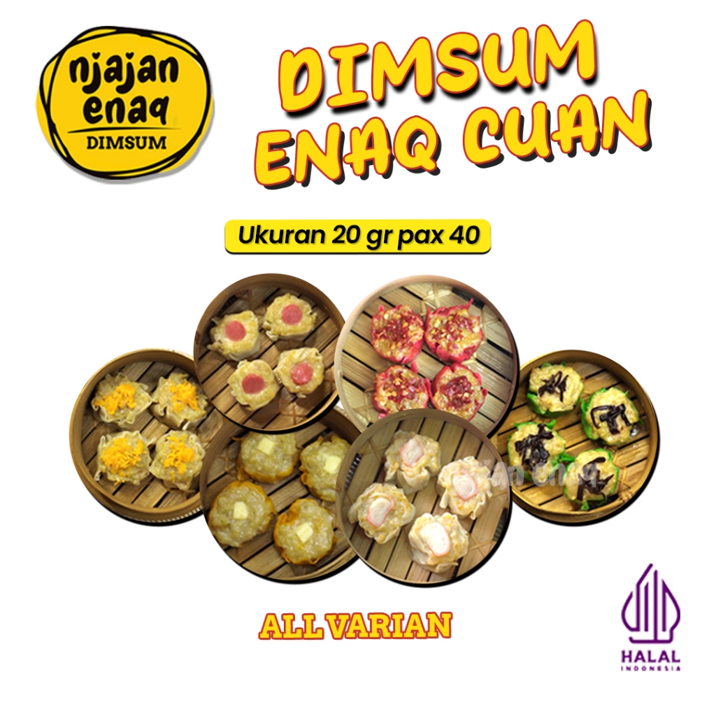 

DIMSUM ENAQ CUAN 20gr PACK ISI 40 PCS ❤️RT ❤️