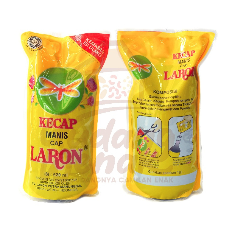 

Kecap Manis Kecap Laron Tuban 620ml Kecap Manis