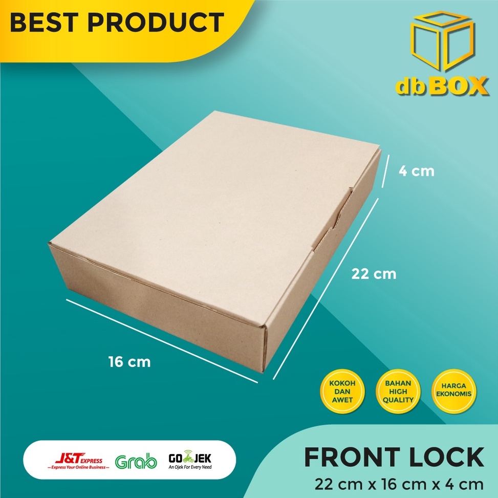

Hemat Gede 1pcs Kardus 22x16x4 cmDie Cut kotak aksesorisdll model box pizza