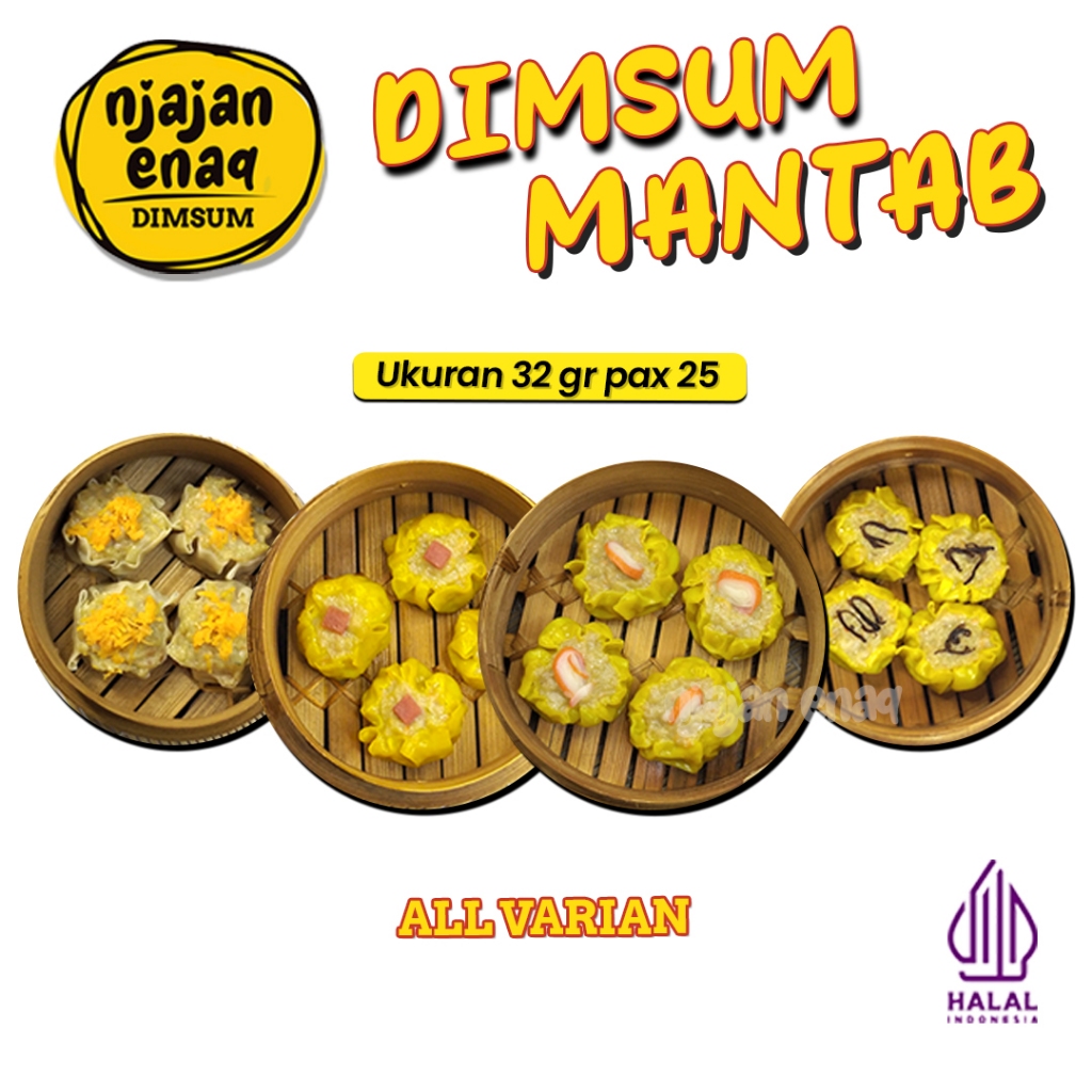 

DIMSUM MANTAB 32gr PACK ISI 25 PCS❤️RT❤️