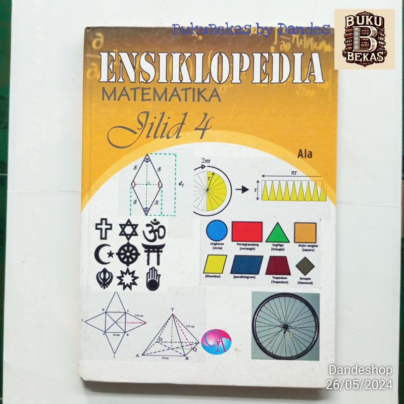 Ensiklopedia Matematika - Jilid 4 - Buku Ensiklopedia Bekas Preloved Original HC 2011