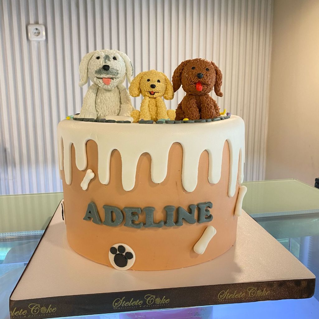 

Birthday Cake Doggy / Cake Custom Animal / Kue Ulang Tahun Murah / Kue Ultah Jakarta