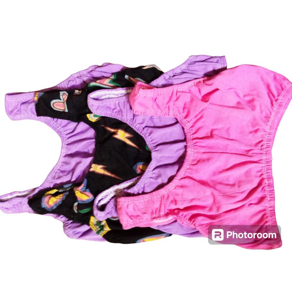 6 pcs Miniset Polos anak perempuan Bra Bh Remaja pakaian dalam Ibu menyusui tanpa busa korset kutang