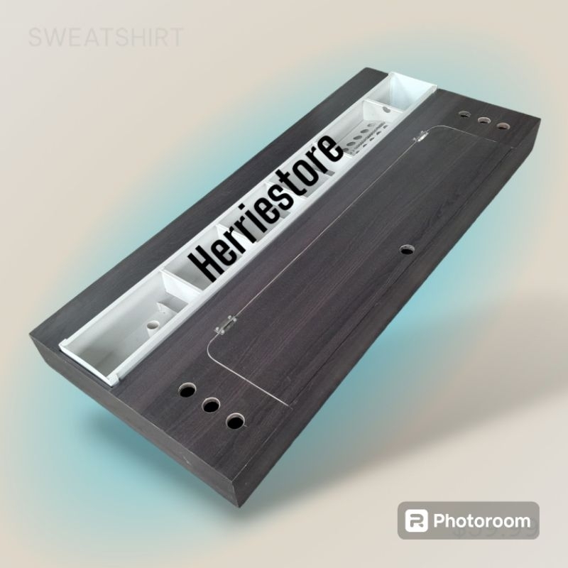 Tutup Akuarium 120&130cm plus filter talang pvc.Meja cabinet aquarium/filter talang murah