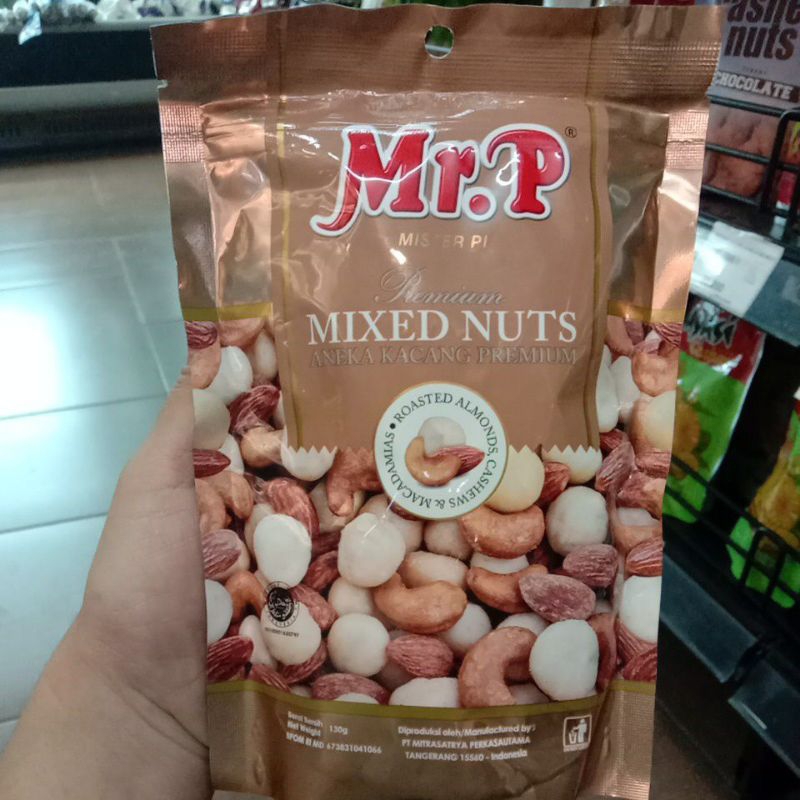 

MR.P MIXED NUTS 130G