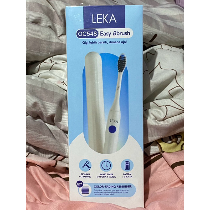 LEKA OC548 Easy Brush - Sikat Gigi Elektrik Sonic