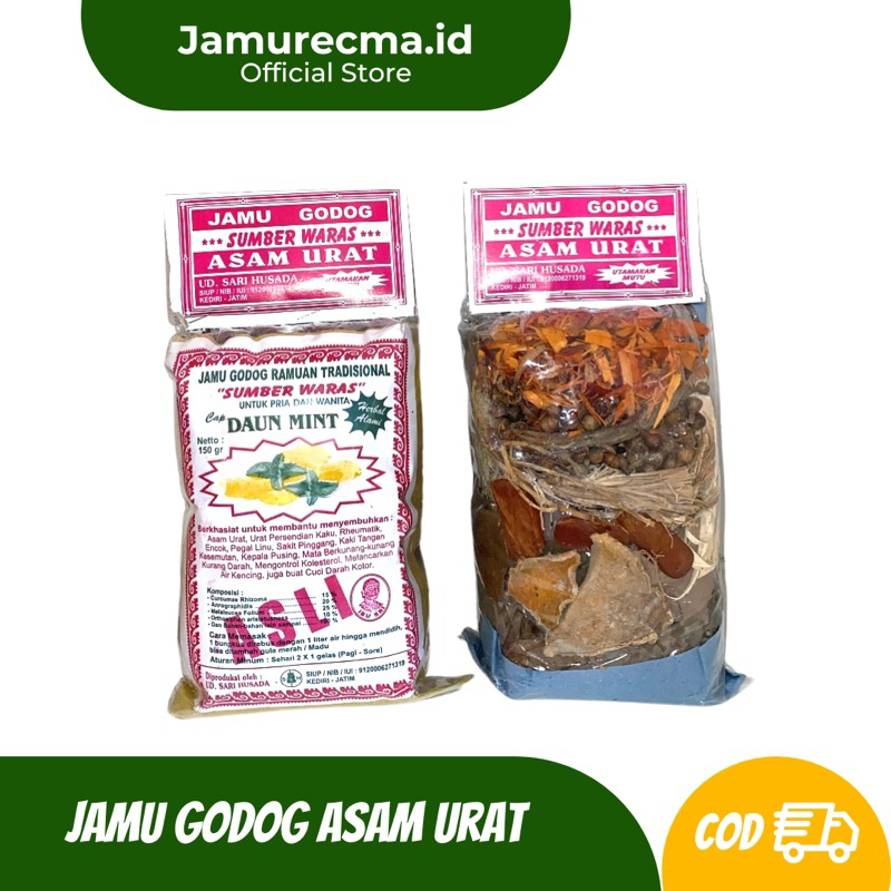 

JAMU GODOK ASAM URAT ,ENCOK,REUMATIK, PEGEL LINUDAUN MINT