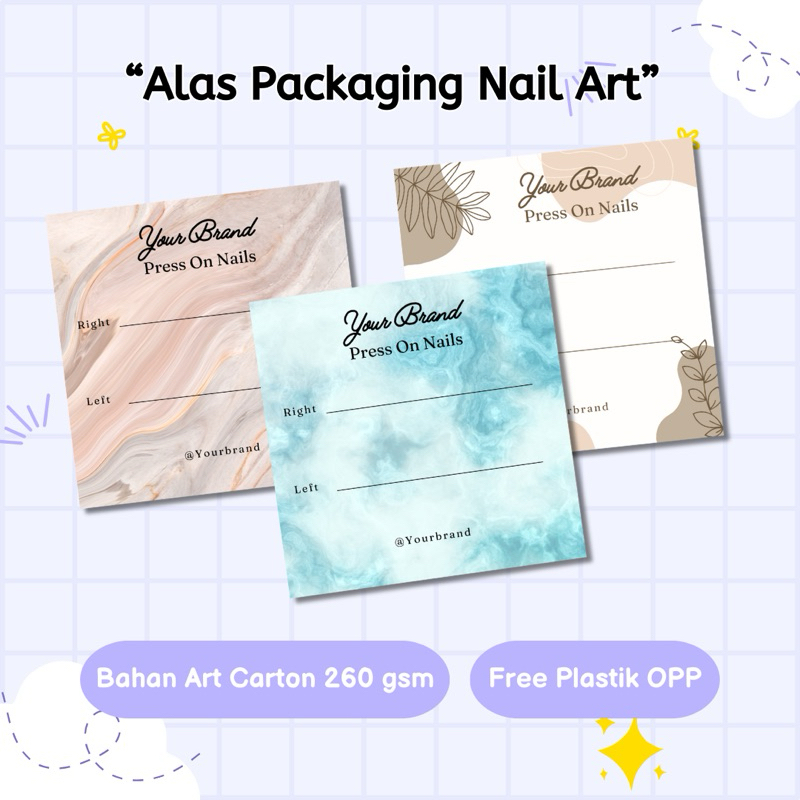 

Alas Packaging | Aksesories | Kemasan | Alas Packing | Alas Press On Nails