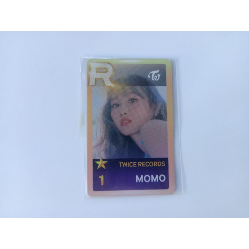 [Ready] Rare Official Photocard Momo SSJYP Twice Tower Record Aniv 8th Twice