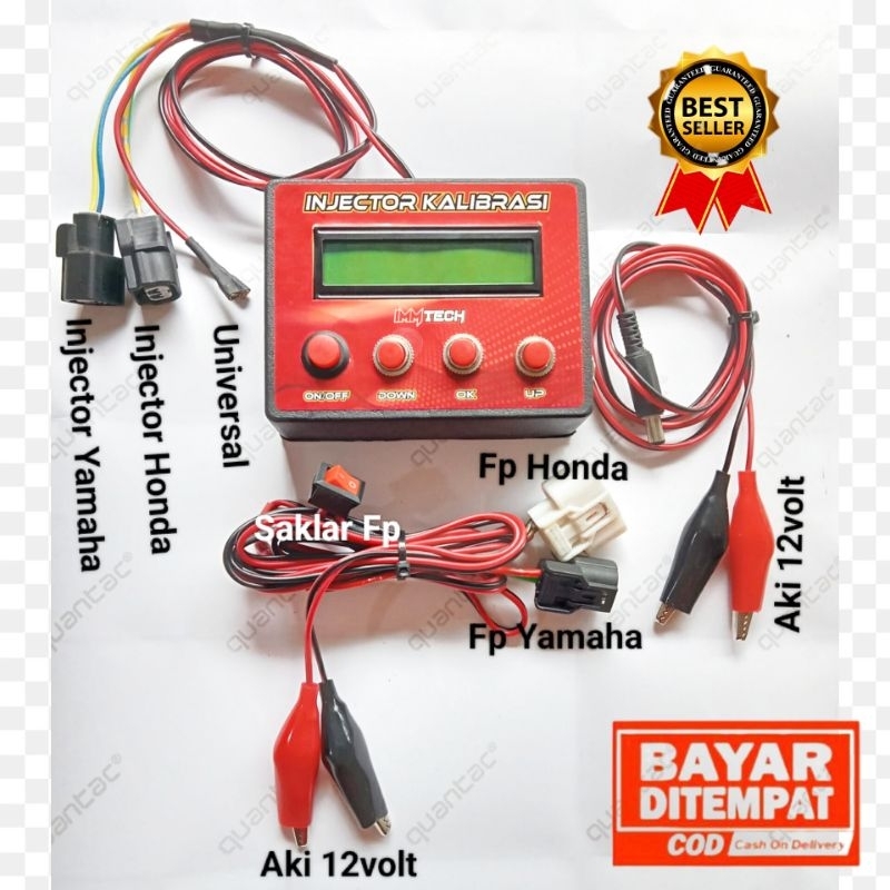 PRODUK ASLI Alat Scanner Motor injeksi OBD 1 & 2 Multitester Motor Injeksi .