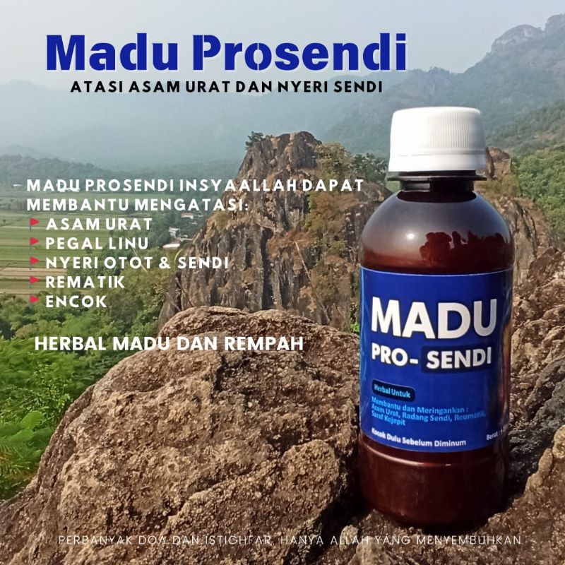 

Madu Herbal Prosendi untuk kesehatan Sendi dan Otot