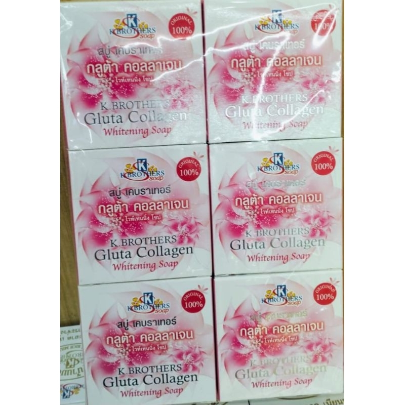 Sabun Beras K.Brothers Gluta Collagen Thailand 60 gr