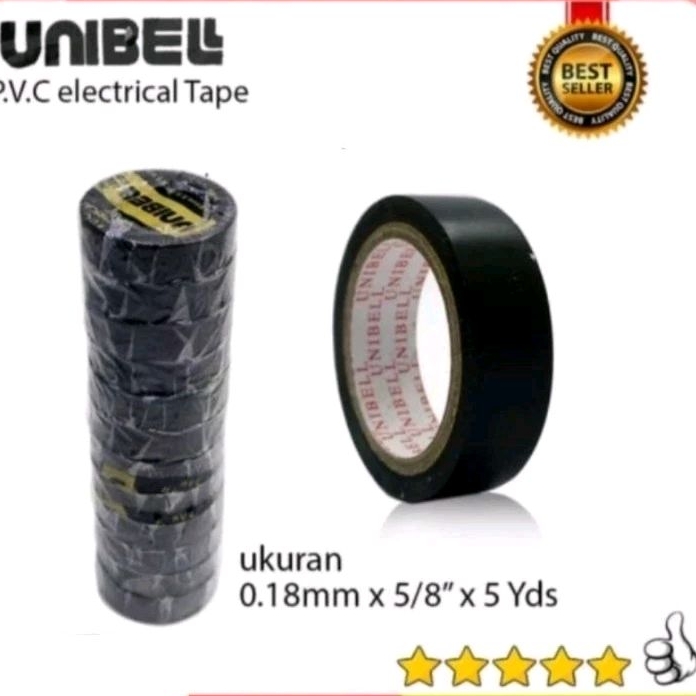 

Isolasi Listrik Sealtape Listrik Kecil Mini Hitam Anti Api