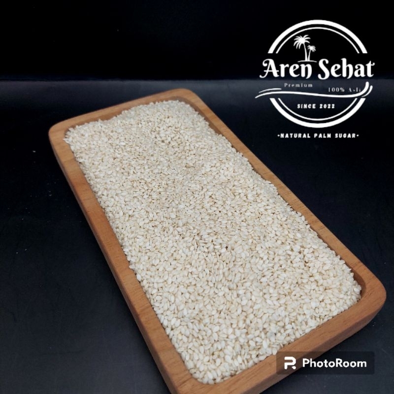 

50gr BIJI WIJEN PUTIH / HITAM MENTAH / Goma / Raw Sesame Seed/ Seeds