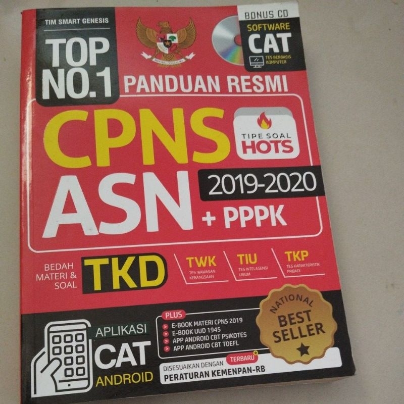 buku soal cpns asn 2019-2020