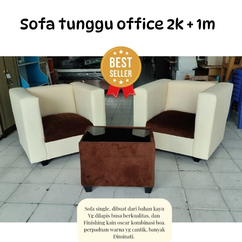 Sofa Cangkir sofa Kantoran minimalis lampung