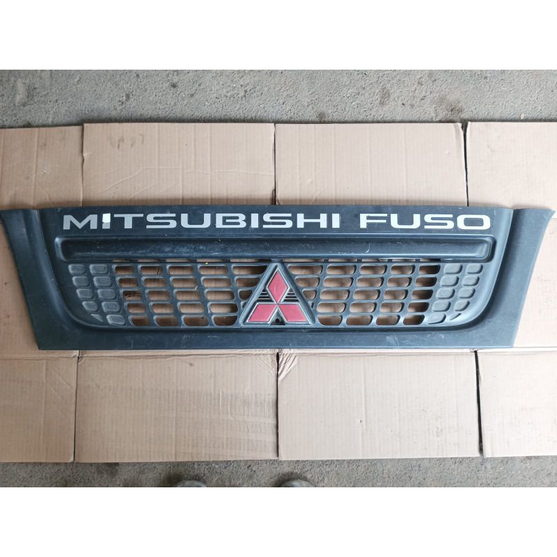 Gril bumper gril bemper depan Full hitam Mobil Mitsubishi Canter 110ps 125ps Original