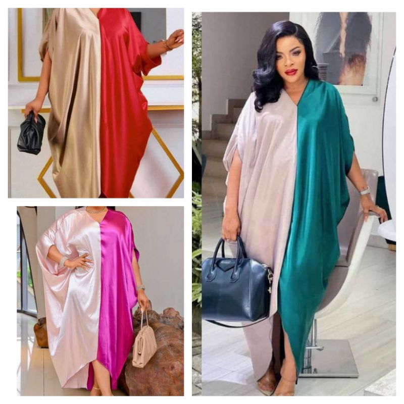 Baju kaftan 2warna baju natal baju gereja model terbaru kaftan kondangan