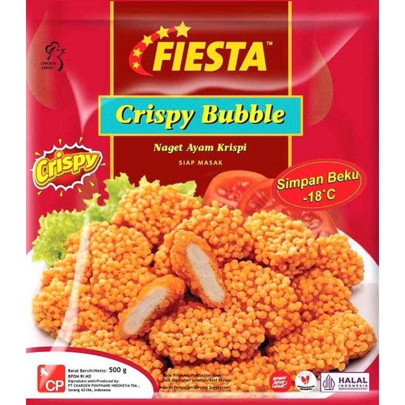 

FIESTA CRISPY BUBBLE NUGGET 500 gr