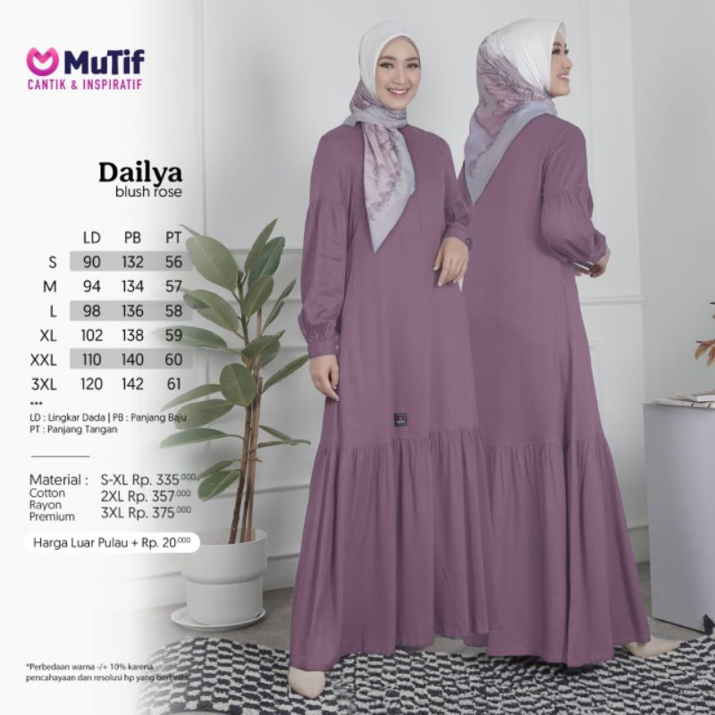 DAILYA GAMIS MUTIF TERBARU