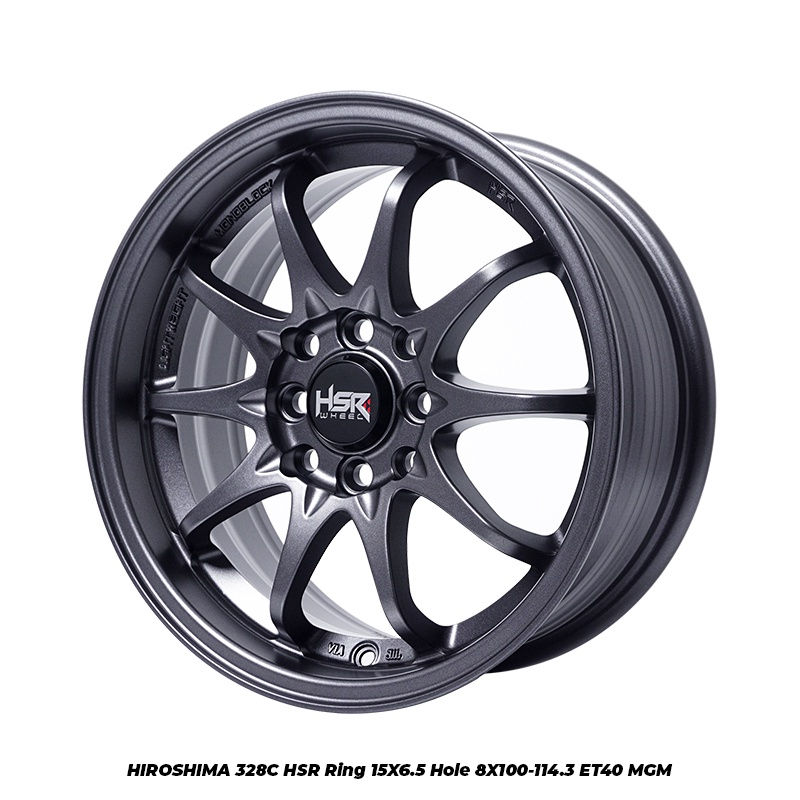 HARGA MIRING VELG HSR R15 LIMITED EDITION HIROSHIMA GREY