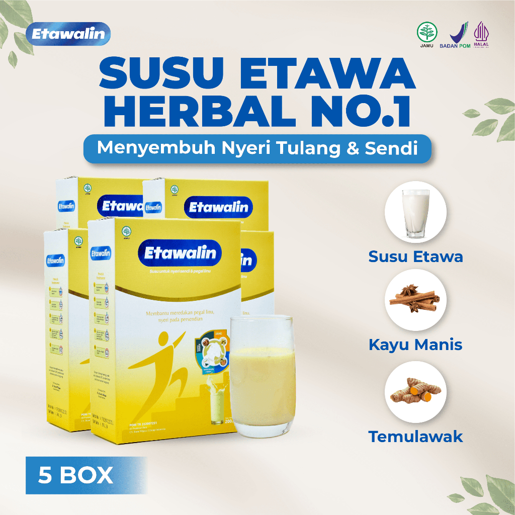 

Etawalin Susu Etawa Herbal Nyeri Sendi Original 5 Box