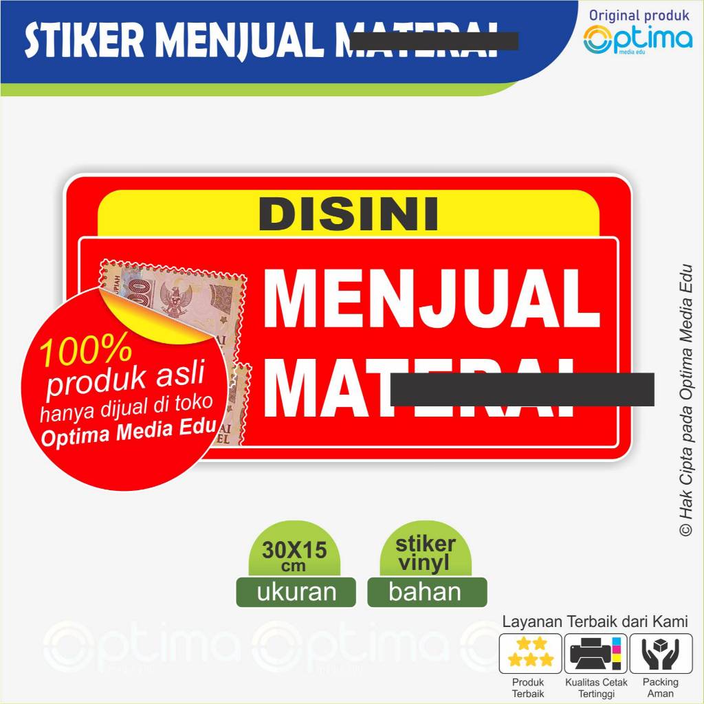

Cetak Stiker untuk Usaha penjualan Matrei