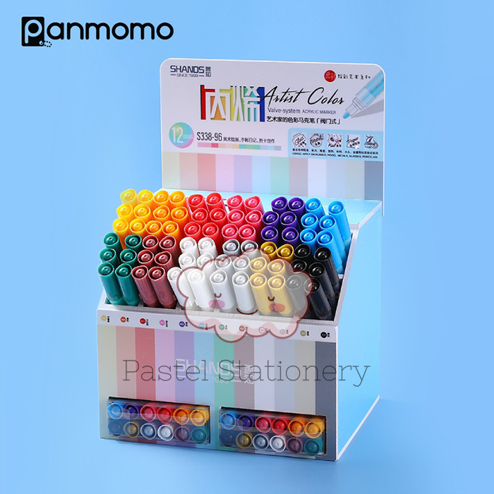 

Artist Color Acrylic Paint Marker - Spidol Permanent Cat Akrilik Permanen Warna