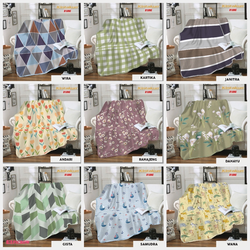 [KINTAKUN LITE] [KINTAKUN DLUXE] - Selimut bulu halus KINTAKUN LITE KINTAKUN DLUXE 160X200