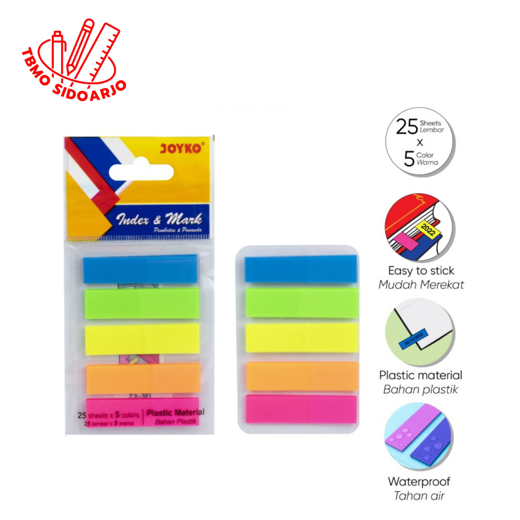 

TBMO Index & Mark / Penanda / Pembatas Joyko IM-43 / Plastik