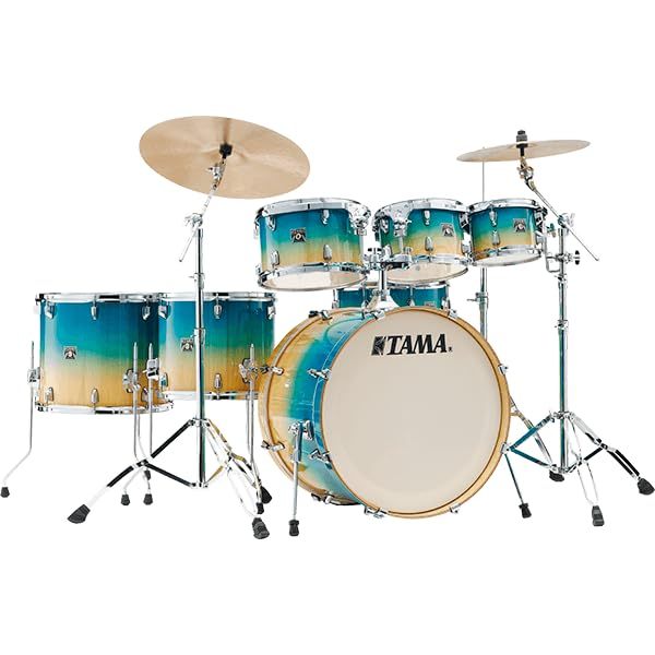 Drum Set TAMA CL72RSP CLP Superstar Classic Maple 7Pcs Caribbean Lacebark Pine