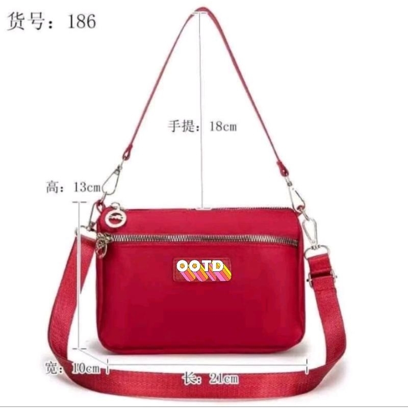 TAS SELEMPANG MINI IMPORT PARASUT