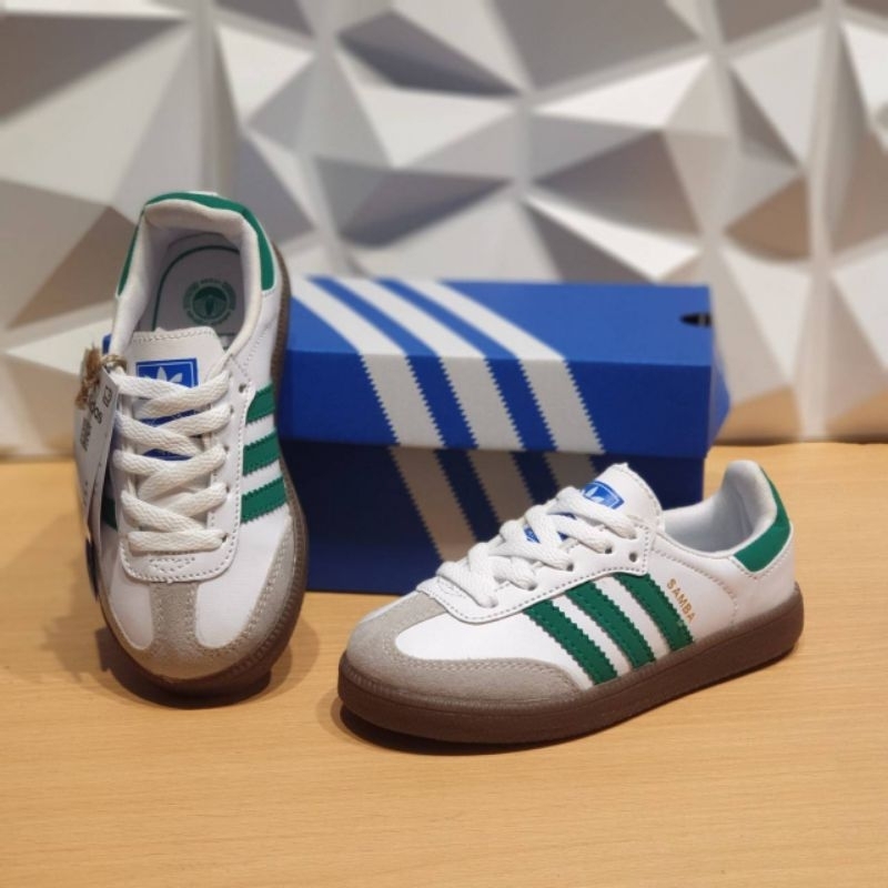 Sepatu Sneakers Adidas Samba Anak Grade Original Premium Quality Umur 1 2 3 4 5 6 7 8 9 10 Tahun