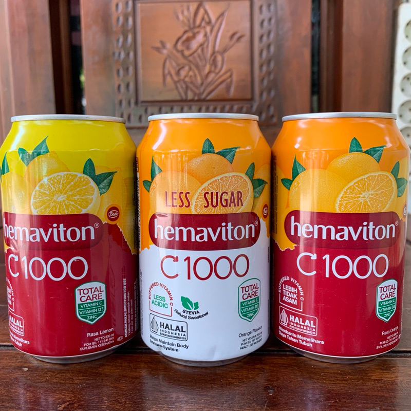 

Hemaviton C1000 Kaleng 330ml