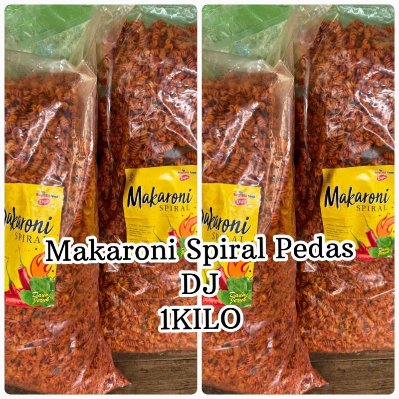 

1Kilo Makaroni Spiral & Pipa Pedas Daun Jeruk