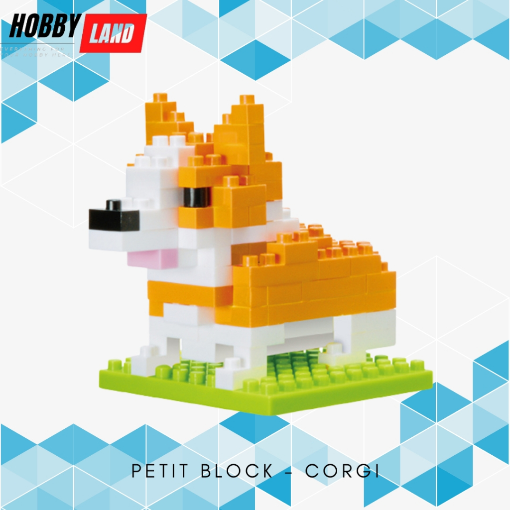 Mainan Jike Petit Block Mini Building Nano Block 3D Puzzle Animal Hewan Series