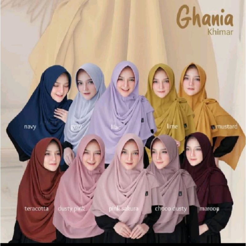 Ghania Khimar by azmeela