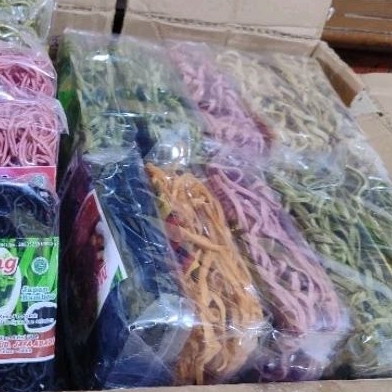 

Paket 10 Bungkus Mie Sayuran Organik Non MSG Mix Rasa