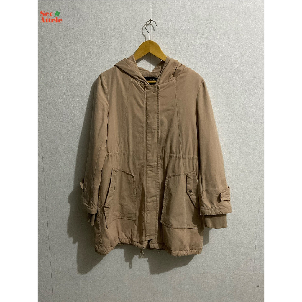 Plastic Island Jacket Parka peach