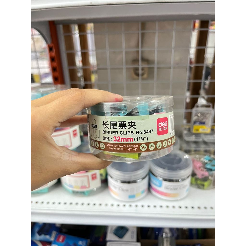 

BINDER CLIPS DELI 8497 32mm