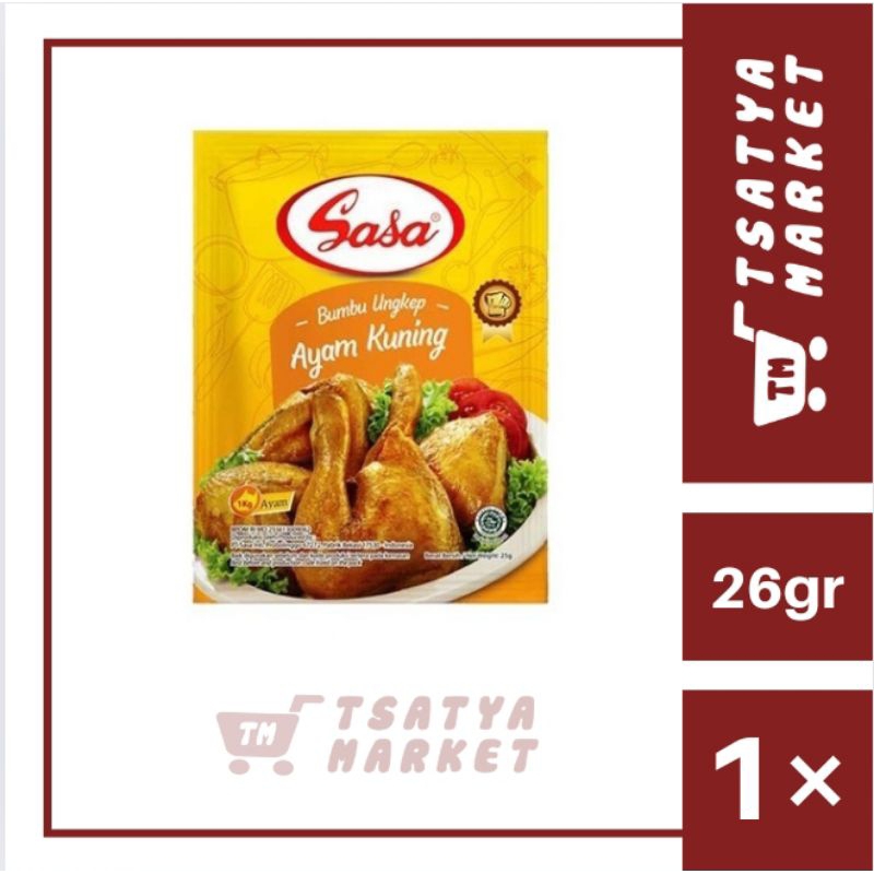 

SASA BUMBU UNGKEP AYAM KUNING 26GR